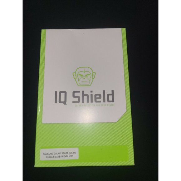 IQ Shield Samsung Galaxy S20 FE clear screen protector. - Picture 1 of 4